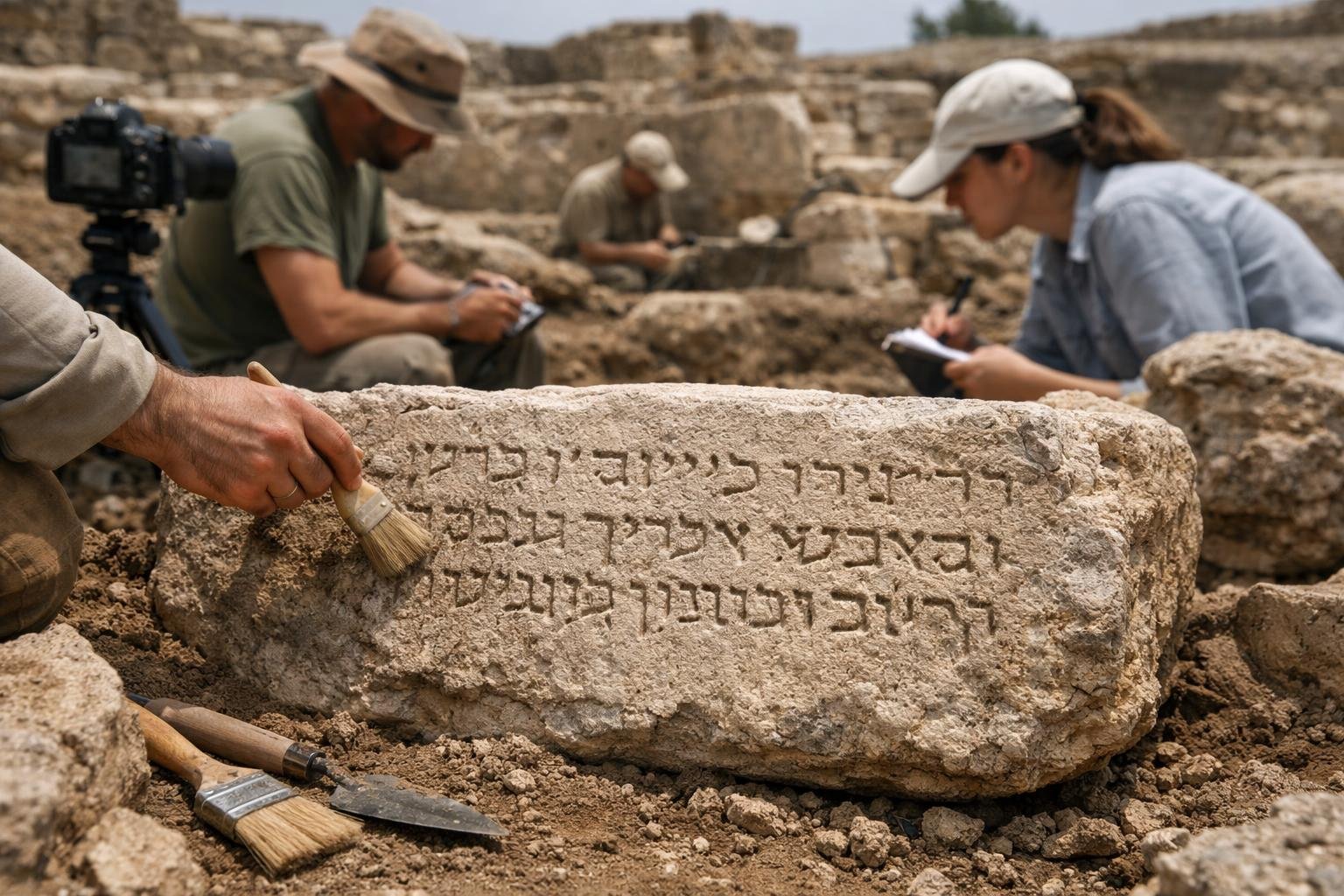 Archeolodzy odkrywają w Izraelu liczącą 2000 lat inskrypcję, która wspomina postać znaną z Ewangelii