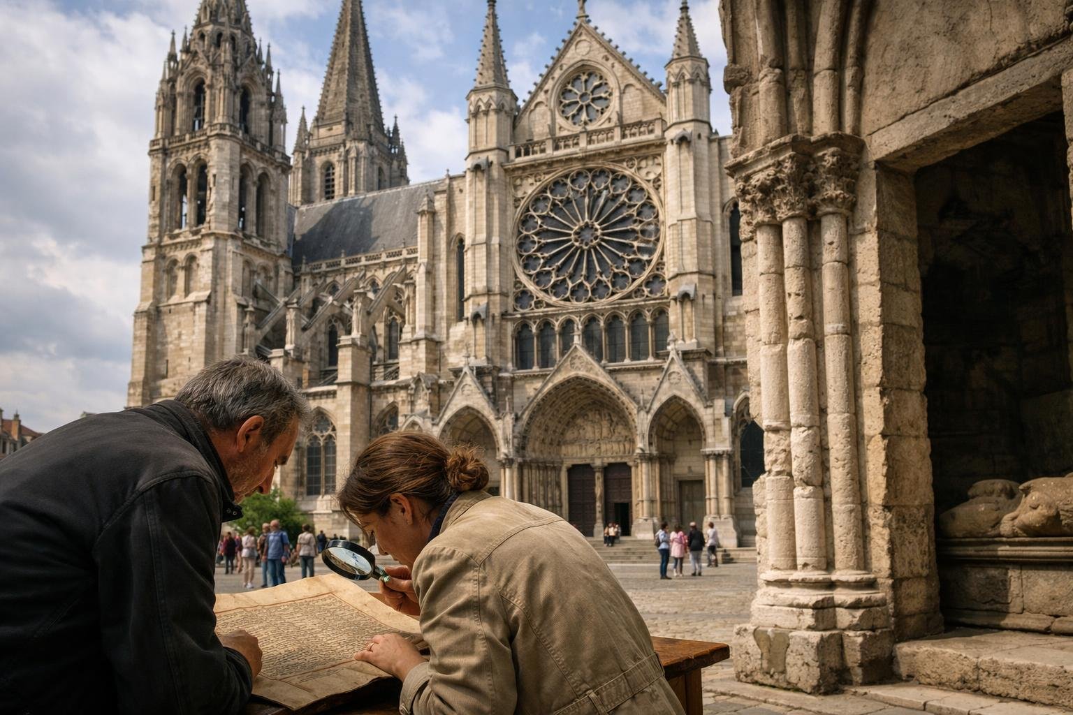 Zbudowana 800 lat temu, ta francuska katedra skrywa sekret, który historycy właśnie rozwiązali