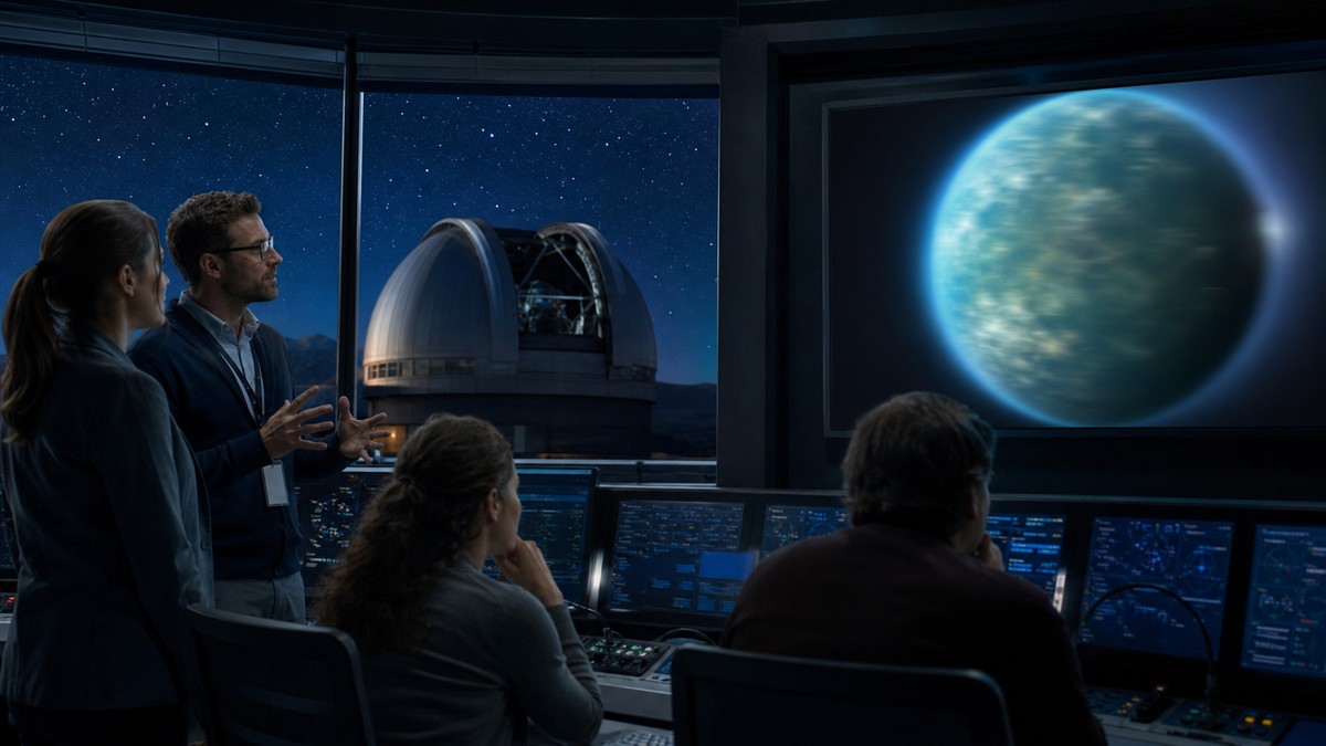 Astronomowie odkryli planetę oddaloną o 120 lat świetlnych na której mogłaby istnieć woda